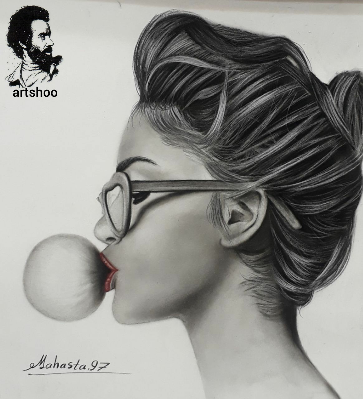 نقاشی سیاه قلم